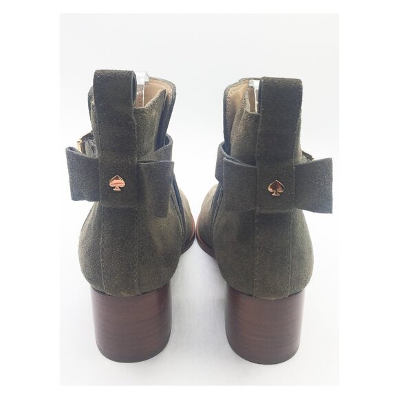 KATE SPADE Polly Mid Suede Ankle Boots NEW - Picture 7 of 12